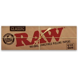 RAW Classic natural unrefined original 1? size papers 50<br>58-RyRawStd