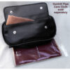 Black Nappa Leather 3-Pipe Bag