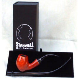 Stanwell HC Andersen, HCA7, Dual mouthpiece; Rich polished brown<br>54-StanHCA7Sm