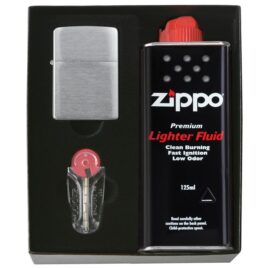 Zippo Gift Box for Regular lighters; Includes fuel and flints