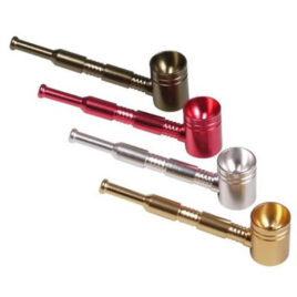 Metal Pipe; 4 colours: gun-metal, red, aluminium, gold<br>75-JMR7402