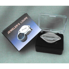 Jewellers Loupe Magnifying Glass, 20×21<br>94-JBMAG18