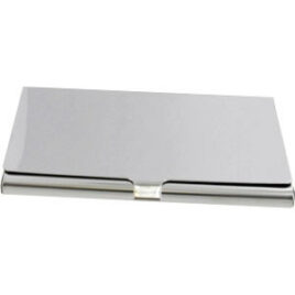 Stainless Steel Business Card holder; High Polished, Boxed<br>94-JBbcd6