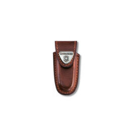 Victorinox Small Brown Leather Belt Pouch <br>99-CutV4.0531