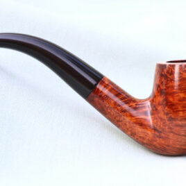 Dunhill Pipe, Amber root; Group 4 Bent    254-RfDHDPA4102  SOLD