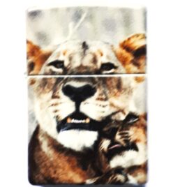 Zippo lighter, Lion with Cub<br>55-Z49352.LC