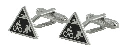 Cuff links; Triathlon   94-JBCL162