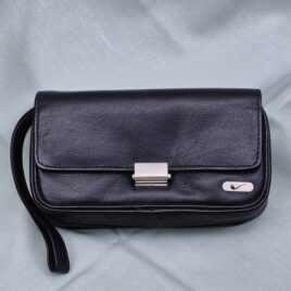 3-Pipe Bag, Black Leather  71-J3750